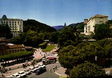 POSTAL MODERNA Chatel Guyon el parque