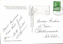 MODERN CARD Road Of the Peaks Old Markstein Cow Armand Grand Balloon Valley of the Schuessrothried lakes