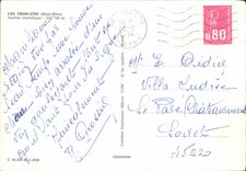 POSTAL MODERNA el centro turístico de tres oídos