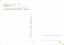 MODERN CARD To the Country Of Grqandes Crus Dijon Place Darcy Carries Guillaume