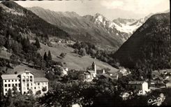 MODERN CARD the Beautiful French Alps Pinsot And the Glacier Of Gleyzin