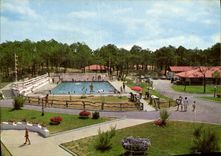 CPM Village Vacances Famille Capbreton La Piscine VVF