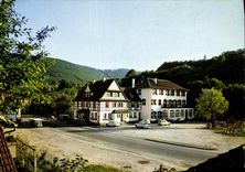 MODERN CARD Alsace Niedersteinbach Hotel with the White Horse Zinck