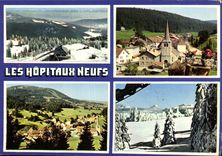 MODERN CARD the New Hospitals Winter sports resort Cleans air