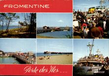 CPM Fromentine Porte Des Iles Bateau 