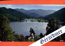 MODERN CARD the Picturesque Vosges Gerardmer the Lake Towards Ramberchamp