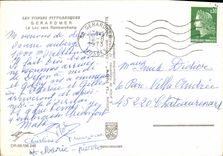 MODERN CARD the Picturesque Vosges Gerardmer the Lake Towards Ramberchamp