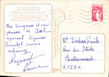 MODERN CARD Fraud Of Brittany Cathedral St Samson Turn of the Mount Fraud Mill