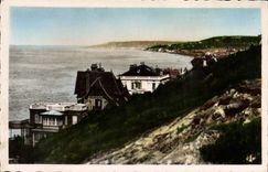 MODERN CARD Villers On Sea Seen from Of Cliffs