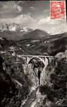 MODERN CARD the Beautiful French Alps Bridge De Ponsonnas On Drac