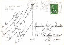 MODERN CARD Metabief Mount of Gold Merry Village Leisure Ski