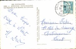 POSTAL MODERNA en Touraine Amboise La Chapelle y Lqa montaron del castillo