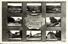 MODERN CARD To remember Of Creusot