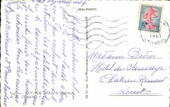 POSTAL MODERNA Lucas en el interior del mar de la cámara acorazada