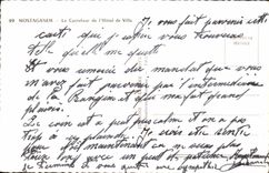 MODERN CARD Mostaganem the Crossroads Of the Town hall