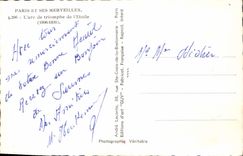 CPM Paris Et Ses Merveilles L'Arc De Triomphe De l'Etoile