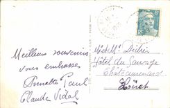 MODERN CARD Coulommiers Park Of Capuchins Monument Abel Leblanc