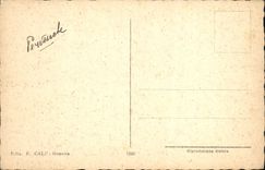 VINTAGE POSTCARD Genova Plazza De Ferrari