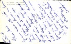 CPM Oran La Cathedrale Et La Statue Jeanne d'ARc