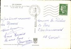 CPM Les Pyrenees Le Pont Napoleon Sur Le Gave a Luz