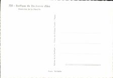 MODERN CARD Basilica Of co. Jeanne D' Arc Fountain Of the Virgin