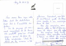 POSTAL MODERNA túnel de Mont Blanc