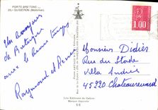 MODERN CARD Breton Ports Quiberon Boats of sin