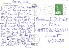 MODERN CARD Vidauban La Chapelle Holy Lambert