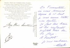 MODERN CARD Bridge De Noirmoutier