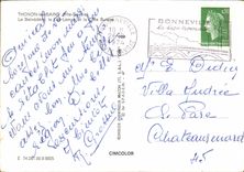 MODERN CARD Thonon Les Bains the View-point the Lake Lemac And the Swiss Dimension