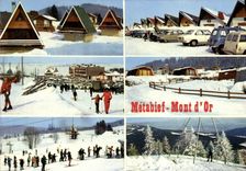 MODERN CARD Metabief Mount of Gold