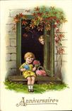 CPA Anniversaire Enfant