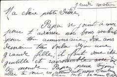 CPA Anniversaire Enfant