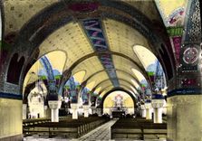 CPM La Basilique De Lisieux La Crypte Vue Generale