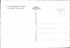 CPM La Basilique De Lisieux La Crypte Vue Generale