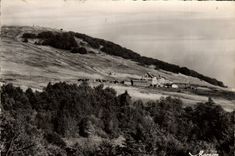 MODERN CARD Balloon Of Alsace the Summit And the Firm Brust Restaurant