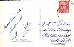 MODERN CARD Palavas Hotel Of the Mediterranean