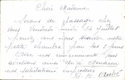 MODERN CARD Thonon Les Bains Seen from Of Concise