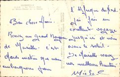 CPM Marseille Le Vieux Port Et Notre Dame De La Garde