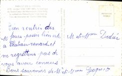 POSTAL MODERNA París y sus maravillas la torre Eiffel corona el corazón de Notre Dame Arc de Triomphe