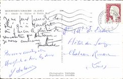 CPM Montfort I'Amaury Abside De l'Eglise Et Vieille Rue