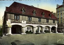 MODERN CARD Rouen Place Of Old Goes Site of roughing-hew of Jeanne d' Arc