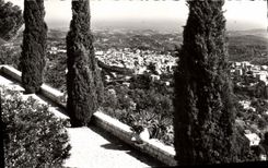 POSTAL MODERNA Vence la visión bonita mediterránea