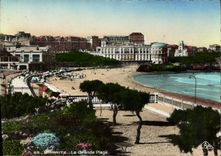 CPM Biarritz La Grande Plage