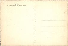 POSTAL MODERNA Niza vista del montaje del boro