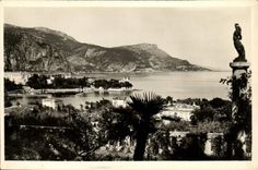 MODERN CARD Beaulieu On Sea Kerylos Villa and bay of Eze