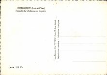 CPM Chaumont Facade Du Chateau Sur Le Parc