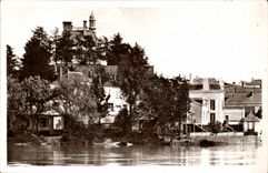 CPM Erigne Chateau Bessonneau Vu Du Louet