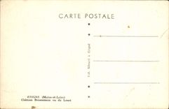 CPM Erigne Chateau Bessonneau Vu Du Louet