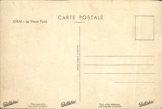 MODERN CARD Gien the Old Bridge